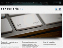 Tablet Screenshot of consultoria-ti.com.mx